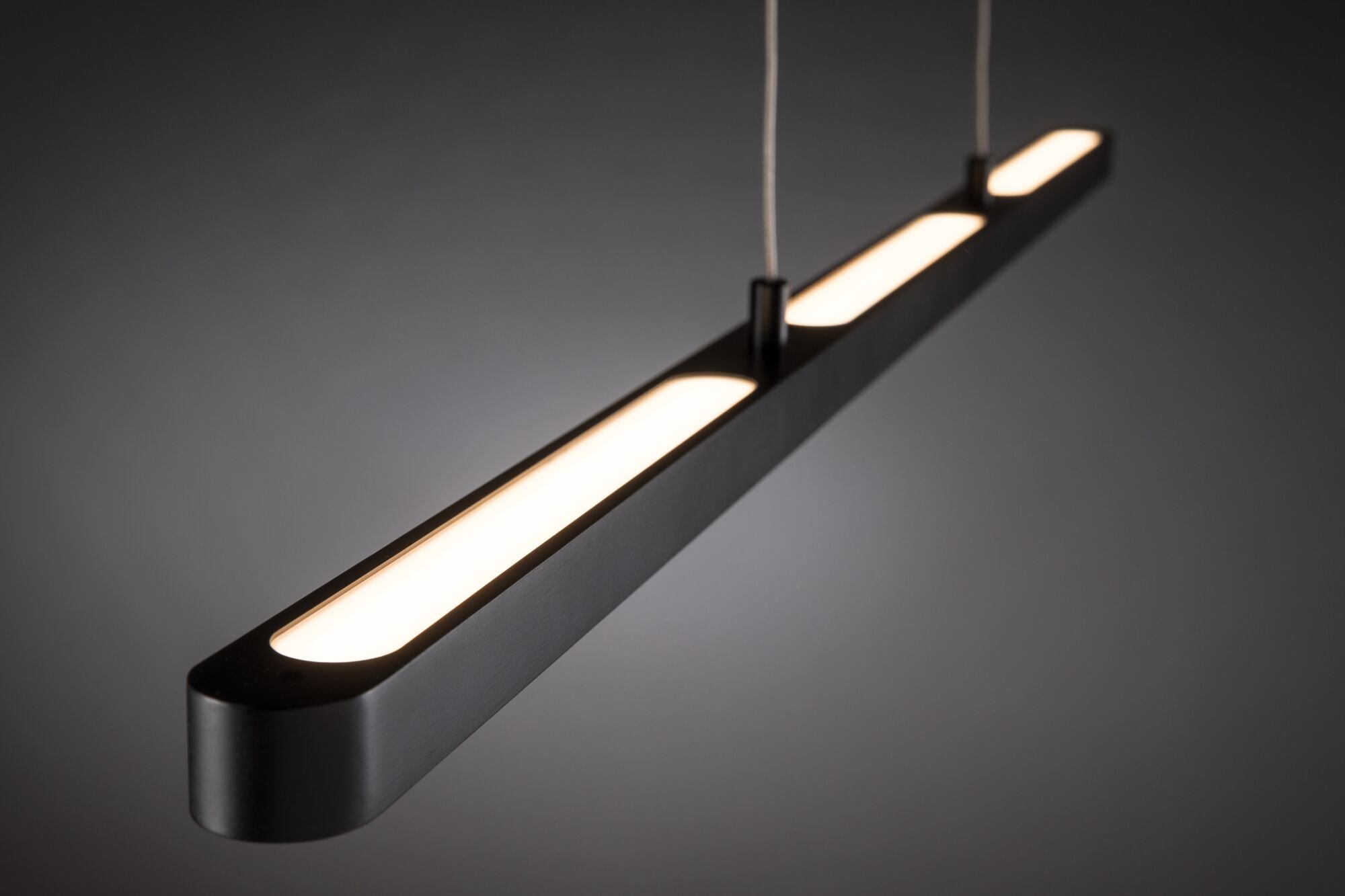 LENTO-Suspension LED dimmable en métal L100cm - - 8