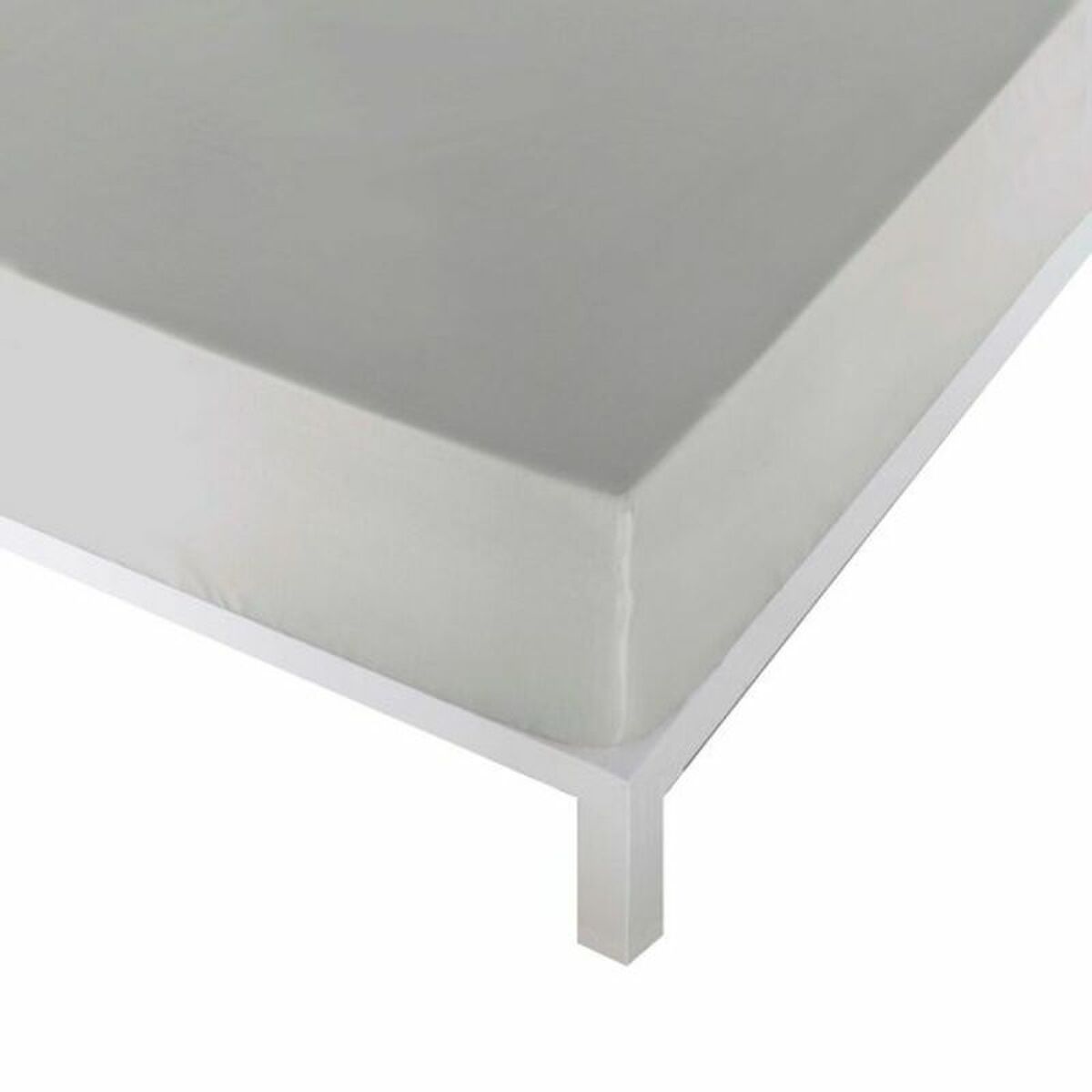 Drap housse Naturals Gris Dimensions Lit de 150 (150 x 190 cm) - 2