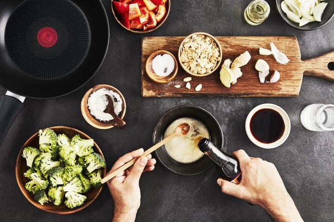 Set 2 Padelle Tefal Jamie Oliver - 24 E 28 Cm, Acciaio Inox, Antiaderente Titanio, Per Tutti I Fuochi - Foto 8