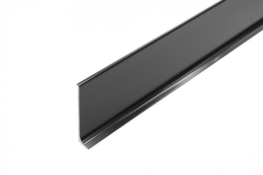 Listwa przypodłogowa aluminiowa 59mm Cezar Czarny RAL9005 Mat 2,50m
