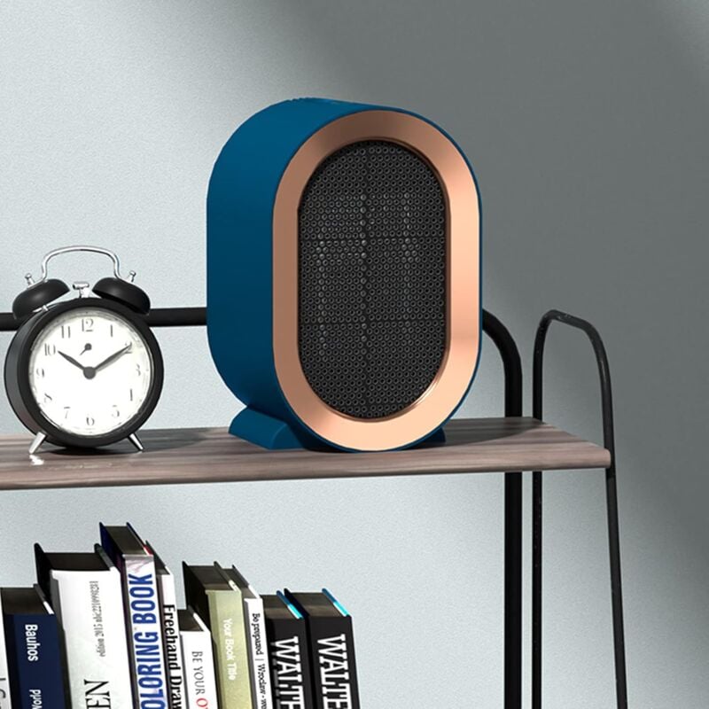 Chauffage soufflant de salle de bain Mini chauffage d'appoint ,céramique Silencieux électrique Chauffages électriques mobiles et le petit bureau 1200W - 4