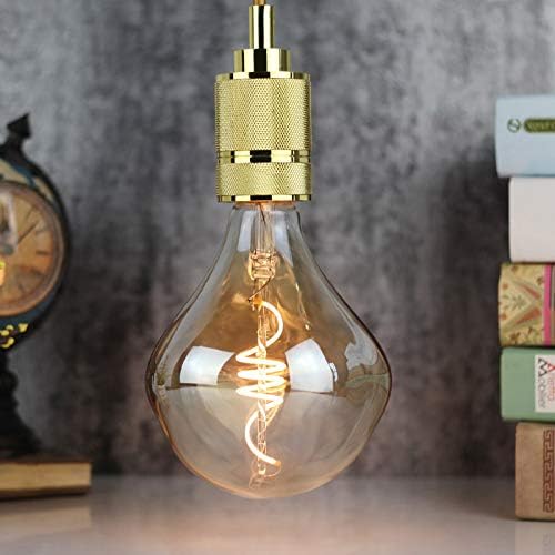 Vintage LED Ampoules 4W Dimmable Forme Irrégulière 220/240V Edison Vis E27 Base Spécialité Ampoule Décorative Antique (ALIEN) - 4