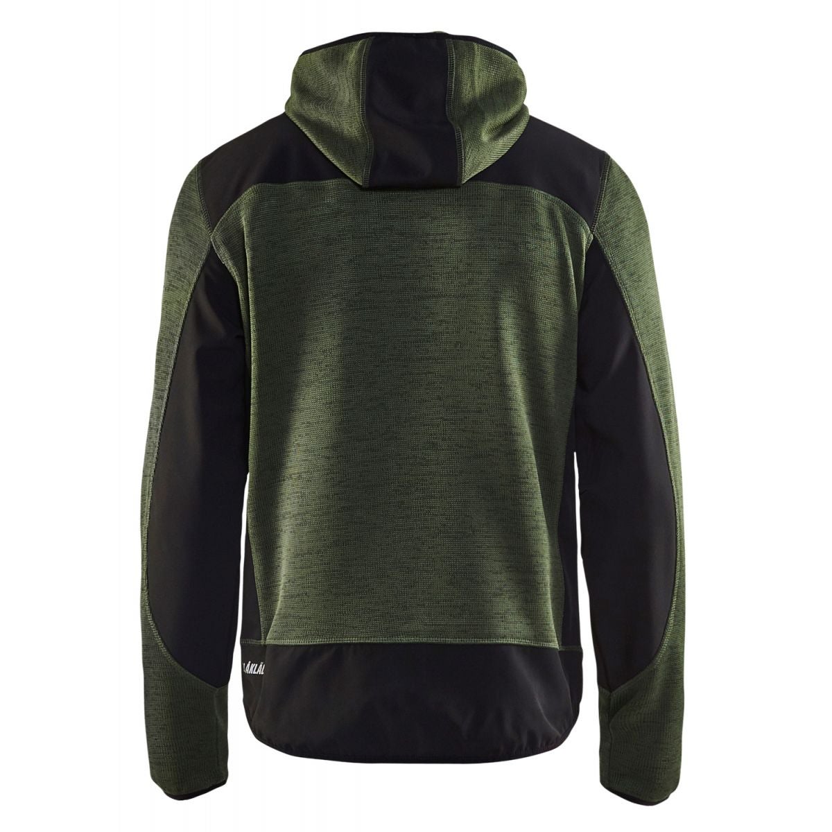 Veste tricotée à capuche Vert armée/Noir - Blaklader - Taille 2XL - 2
