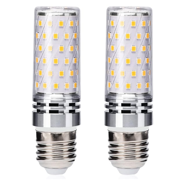 2 pièces, ampoule à vis E27 LED Edison, 12W blanc chaud 3000K, équivalent halogène 100W 120W, convient aux lampes de table, non dimmable