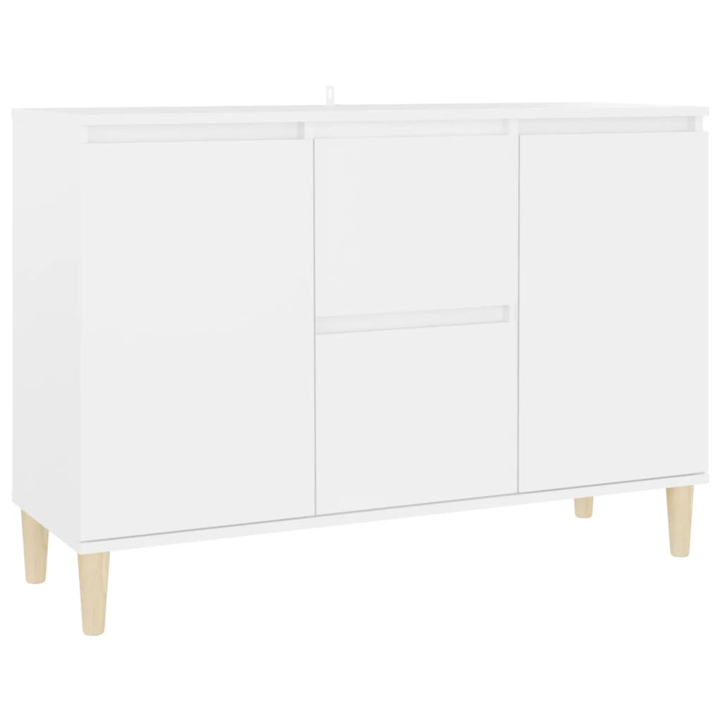 vidaXL Credenza Bianca 103,5x35x70 cm in Truciolato - 8