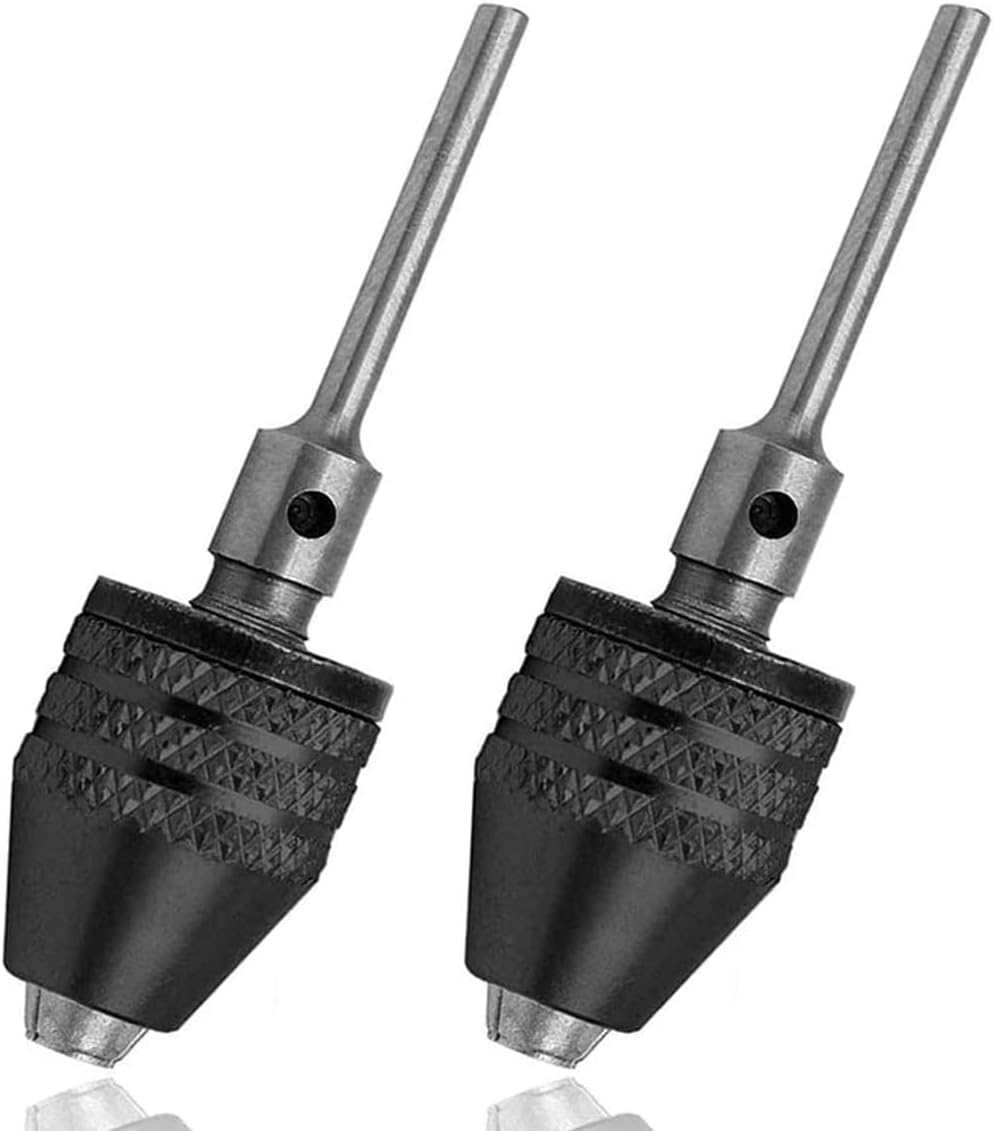 Sztuki miniaturowego bezkluczykowego uchwytu wiertarskiego 3 mm, adapter do konwersji miniaturowego uchwytu 3-szczękowego, samozaciskowy uchwyt o zakr