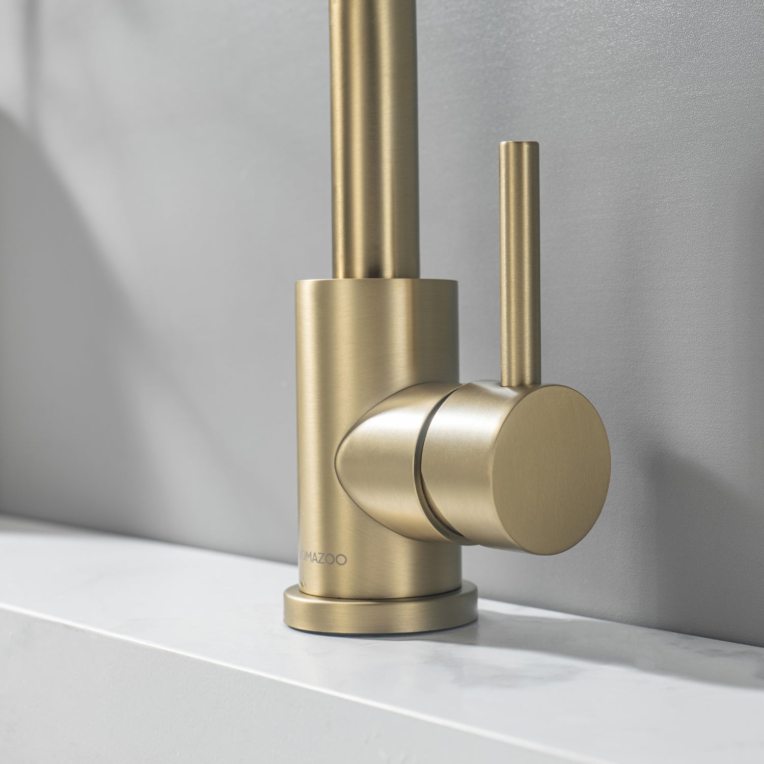 LOMAZOO Robinet de lavabo doré Lysa - 6