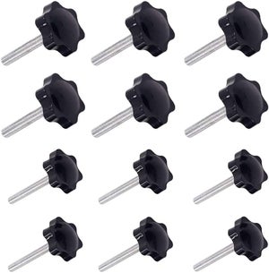 Attrezzo Serraggio Meccanico Leva Di Serraggio Regolabile M8 In Lega - Maniglia A Cricchetto Con Bloccaggio, Filettatura 60mm Maniglia Regolabile M8 Leva Cricchetto - Foto 6