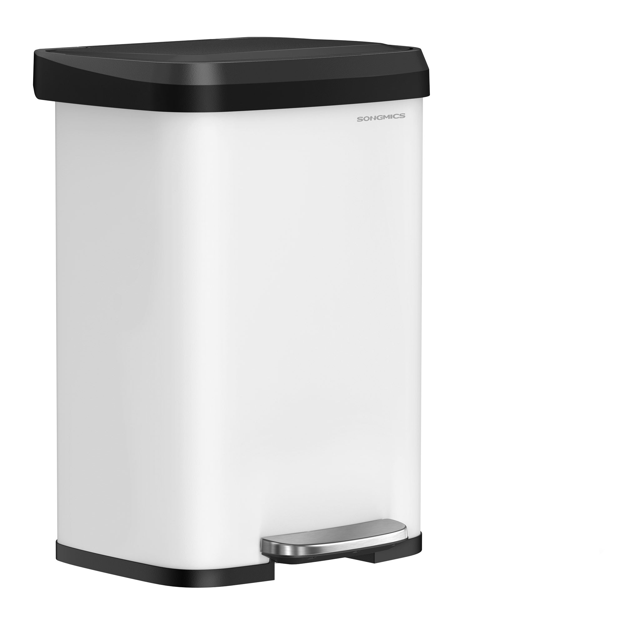 Amazon Cubo Basura Reciclaje Blanco Basura Cocina Cubo Basura