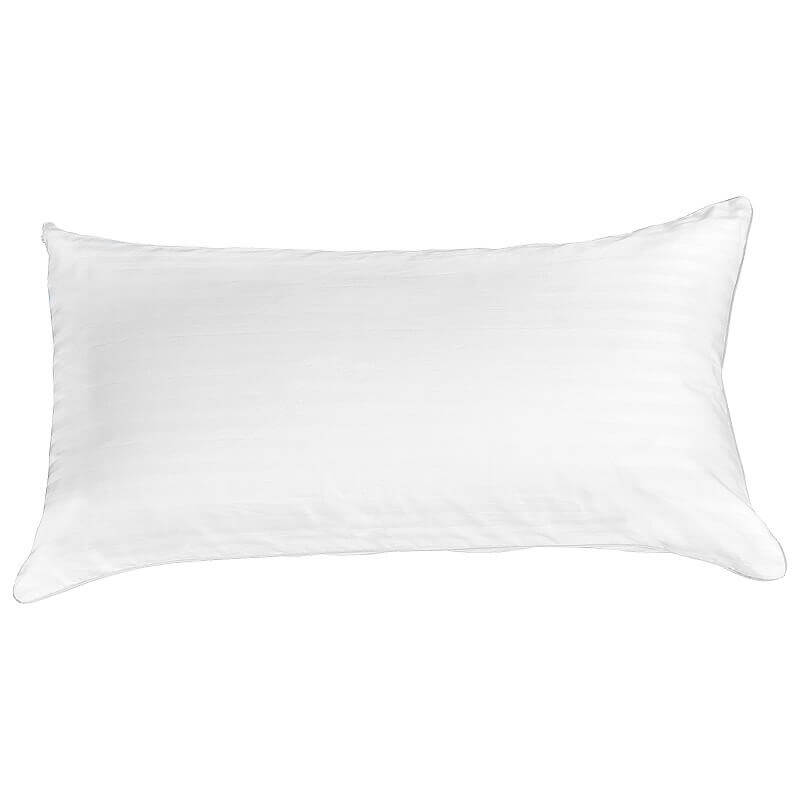 Almohada fibra doble funda jacquard firmeza media-alta - 150 cm