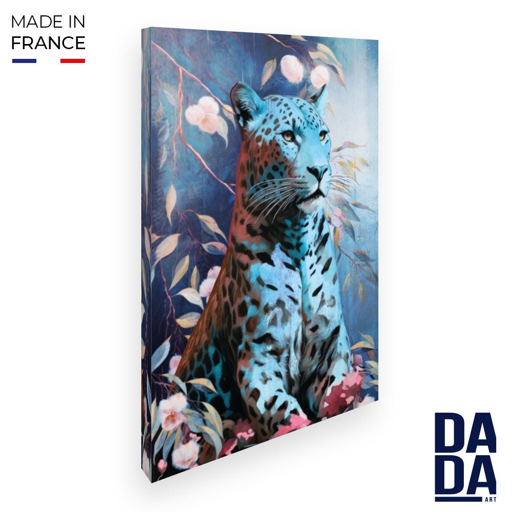 Lot De 4 Posters Toile Léopard & Guépard Rose - Déco Murale Tendance Y2K Pour Ados, Chambre, Salon (50x70 Cm Sans Cadre)
