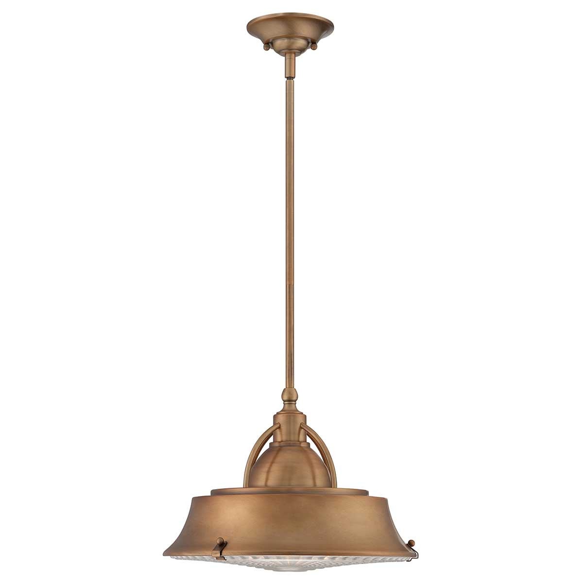 Lampa wisząca Cody miedź 2xE27x60W nad stół wym: 120 x 36,8 x 36,8 cm Quoizel