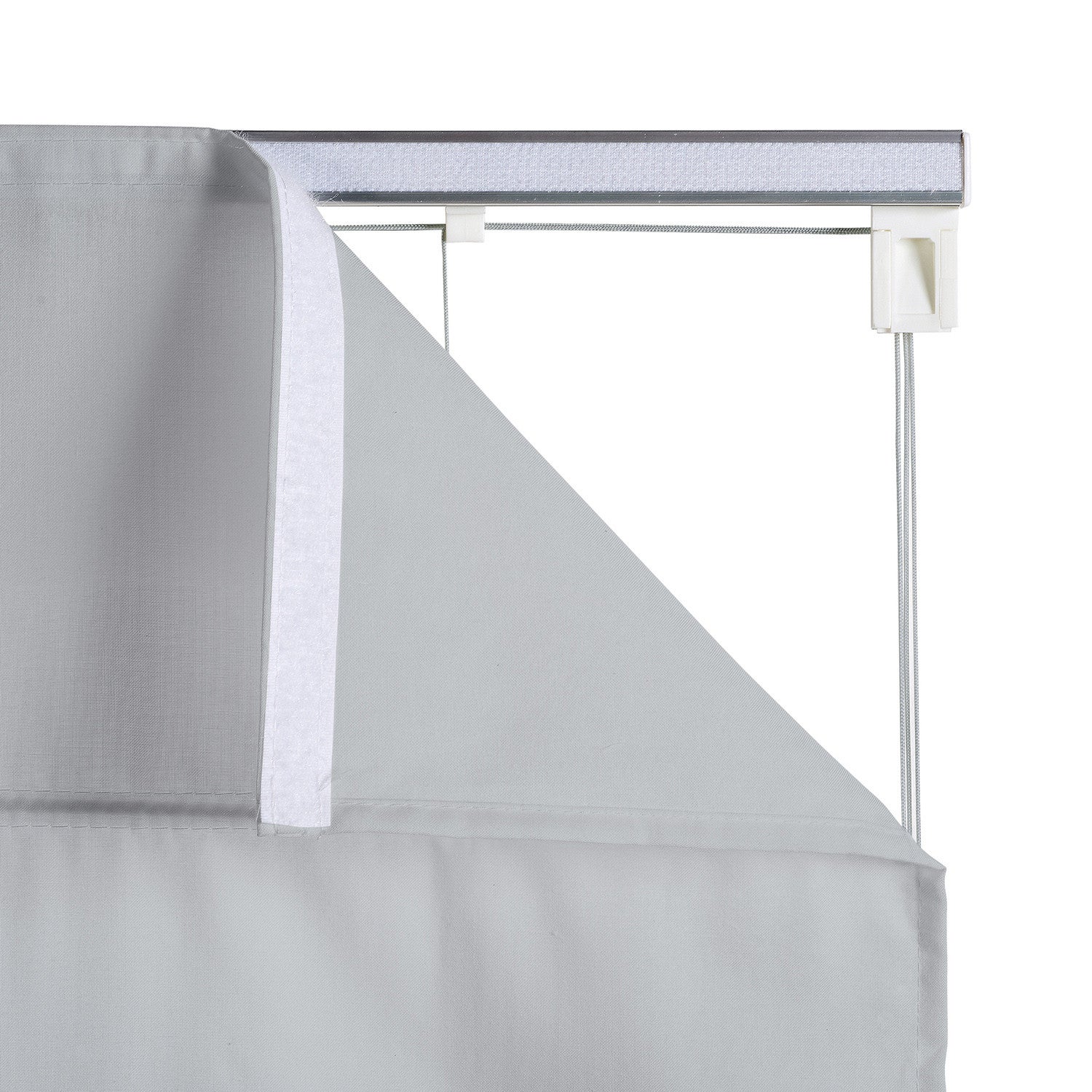 Tende a Pacchetto steccata, Tende Filtranti Camera da Letto, Soggiorno e Salotto Grigio perla 120X175 - 3