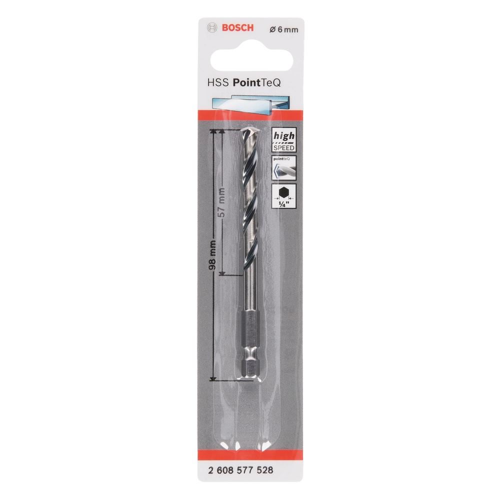 Bosch Accessories - Set di punte esagonali per trapano a percussione e trapano a percussione
