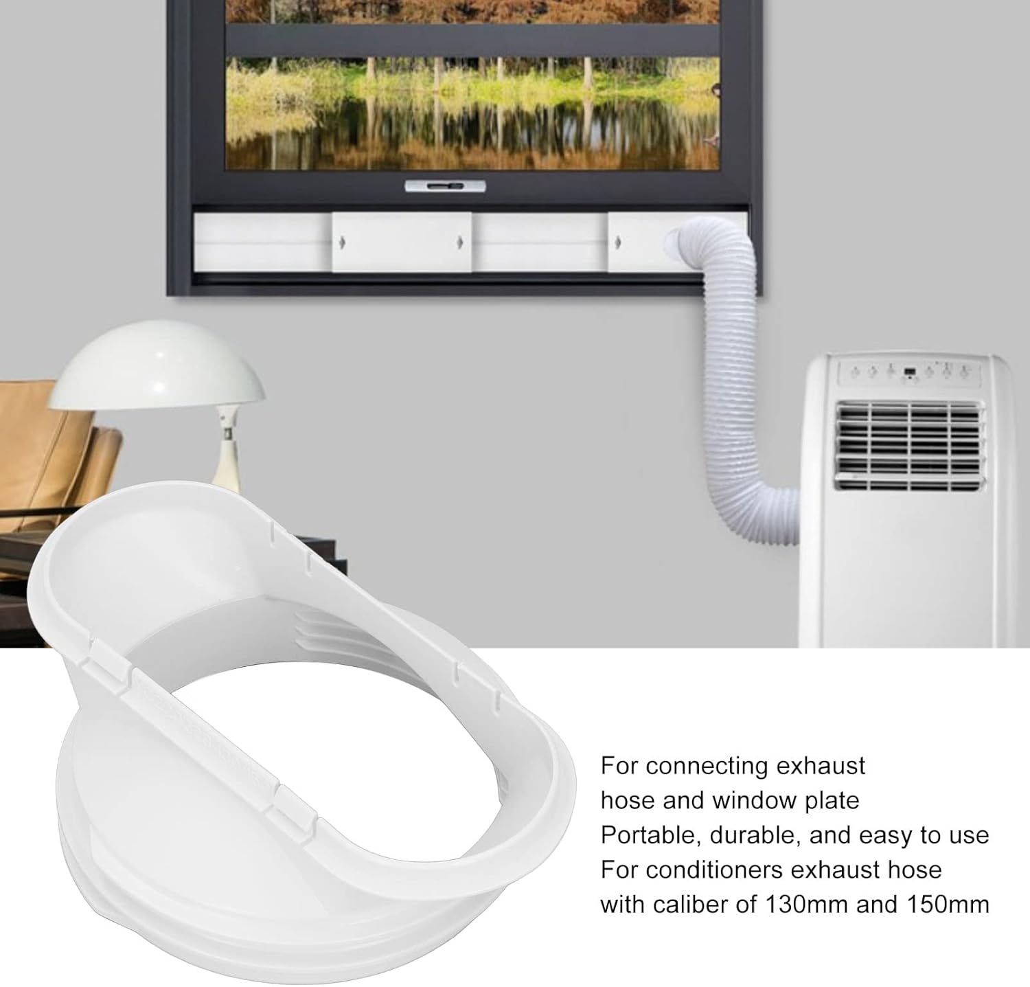 Adaptateur d'interface pour conduit d'évacuation de climatiseur ...