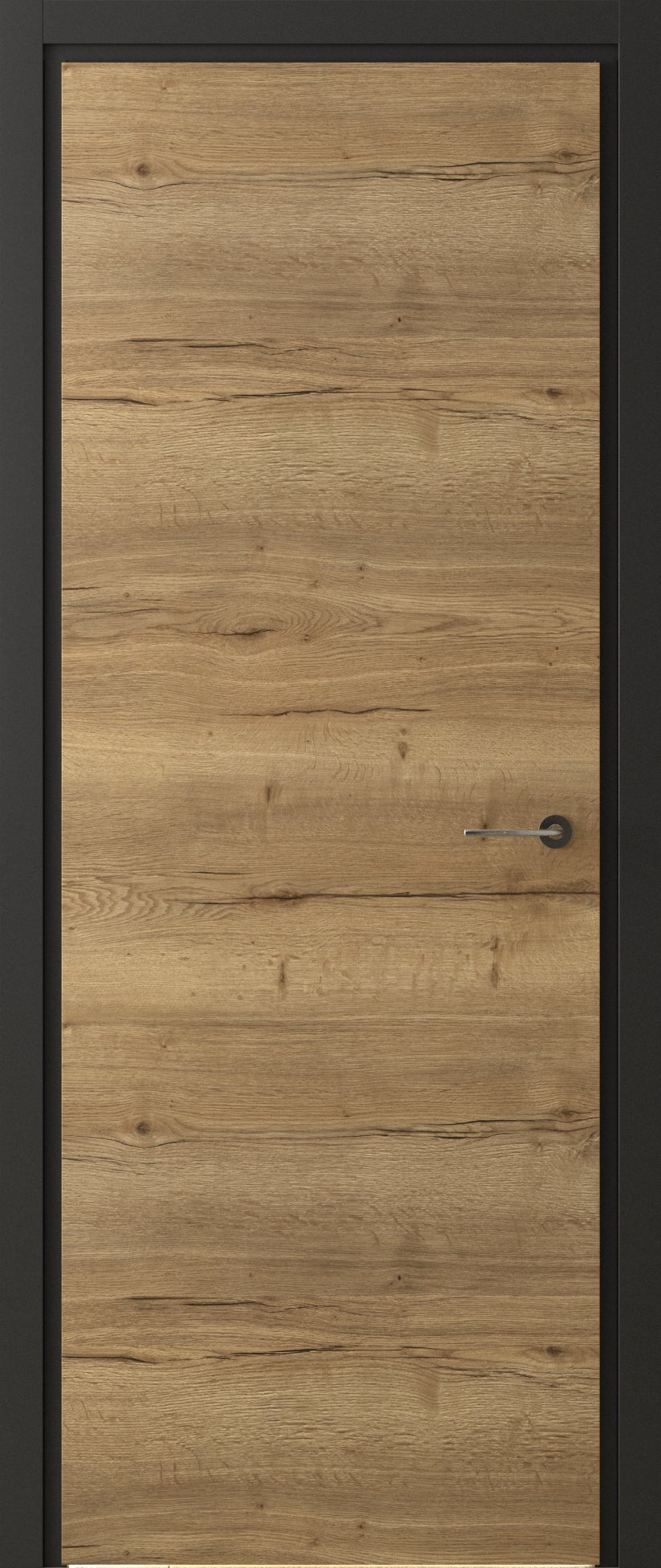 Bloc Porte Chêne authentique - Réversible et ajustable - L730mm - 2