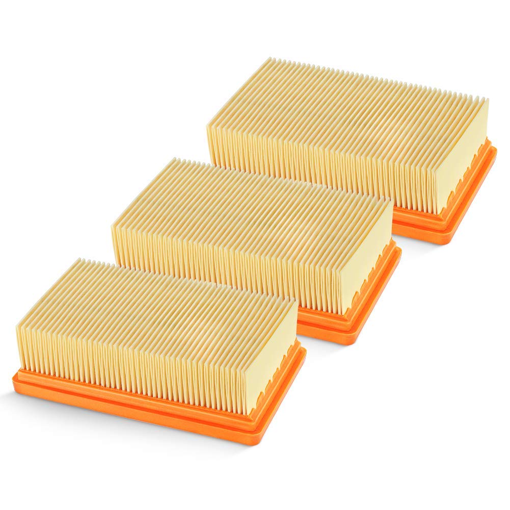 Paquete De 6 Filtros Compatibles Con Aspiradoras Karcher MV4, MV5, MV6