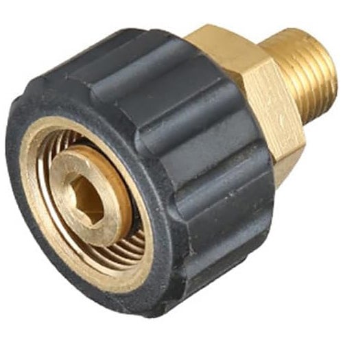 T&F Adaptateur pour nettoyeur haute pression M22 vers M22 / 3/8 / 1/4 Quick Connect pour pistolet de pulvérisation automatique