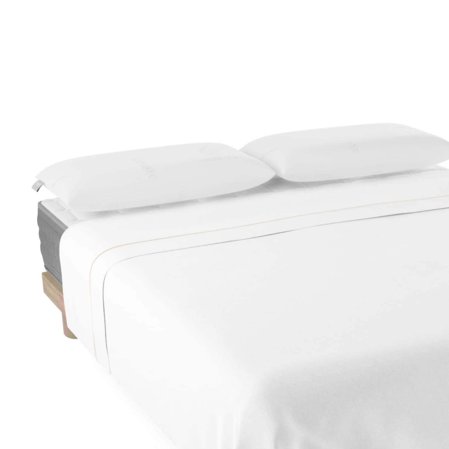 Nalui sábana encimera cama 150/160 blanco 100% algodón 180 hilos, suave, fresca, transpirable, lavable a 30ºc