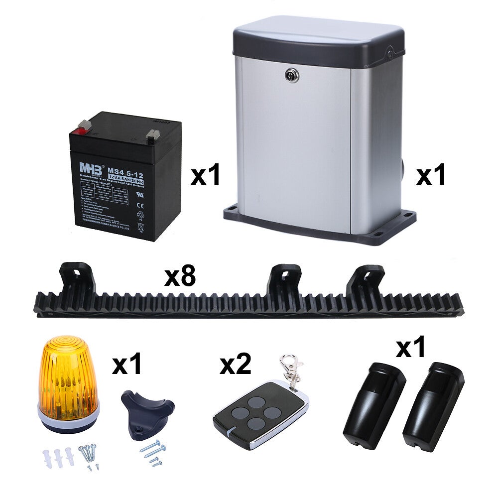Kit de motorisation SLID'UP MC300 pour portail coulissant de 300 kg - 2