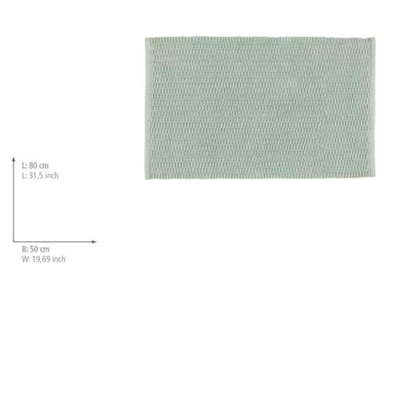 Tapis De Bain Mona Vert Clair - 3