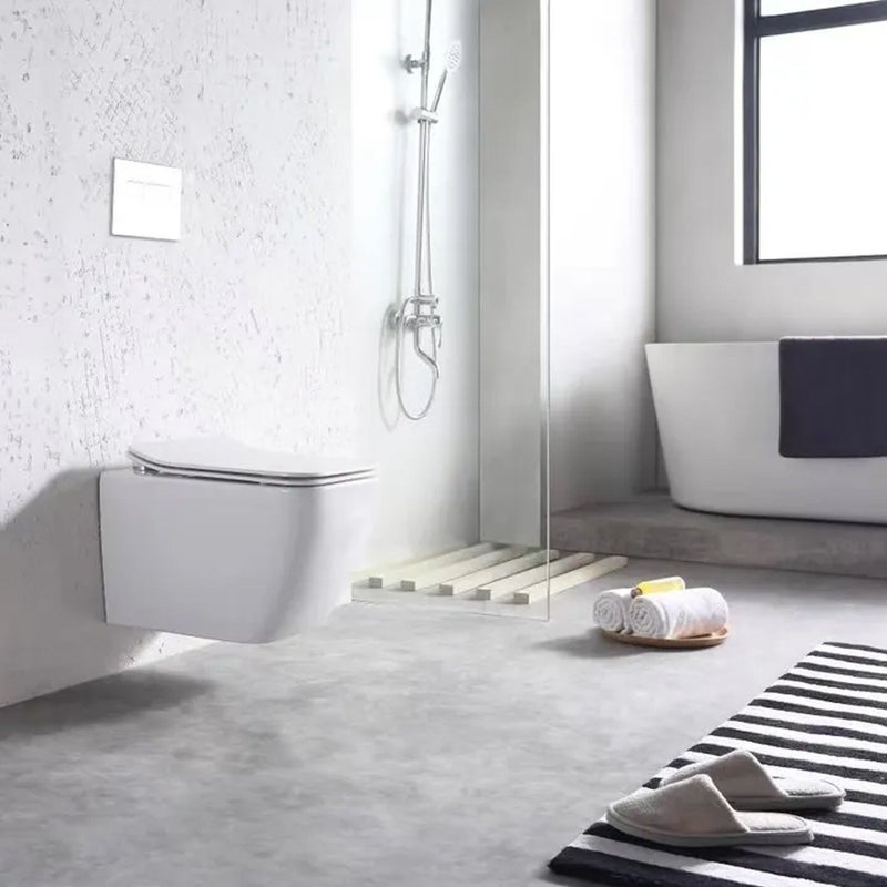 Misa Wc Podwieszana Rea Martin Rimless Duroplast/Slim/Zm Biały 51 X 36,5