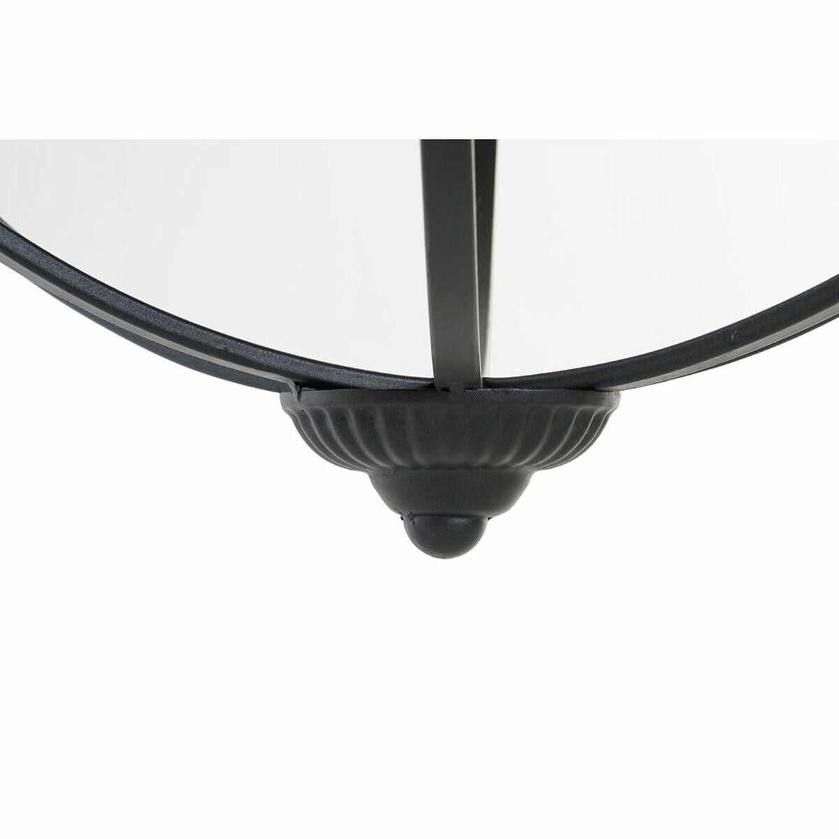 Portacandele DKD Home Decor S3026344 Cristallo Nero Metallo (60 x 60 x 73 cm) - 3