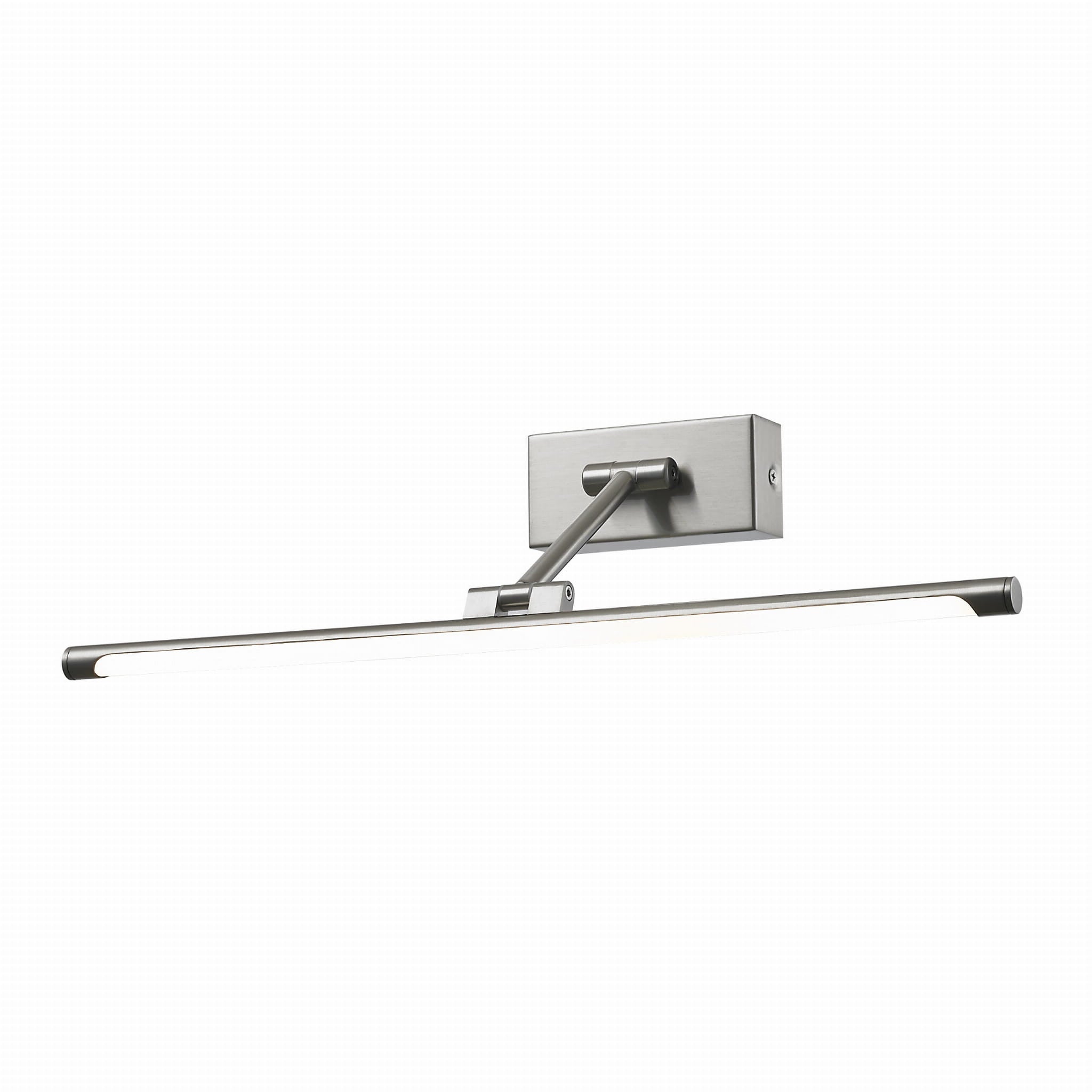 Kinkiet LED ruchomy GARRIX chromowany biały 8W Ciepła biel 560lm akryl wym:5,5x47,5x20,5cm IP20 Italux