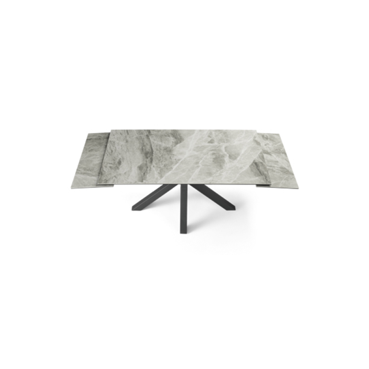 Tavolo cucina allungabile 240 cm piano grès porcellanato Grigio JACKY - 7