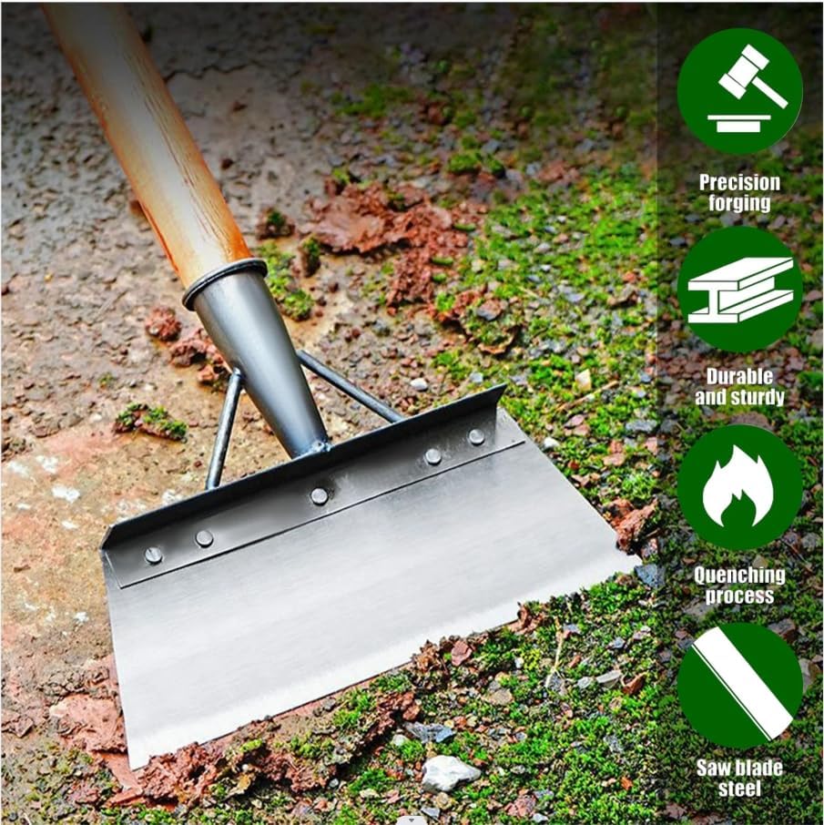 Pelle Jardinage, Pelle de Nettoyage Multifonctionnelle, Outillage de Jardin, Outil de Désherbage, Pelle de Jardin pour Les Mauvaises Herbes - 2