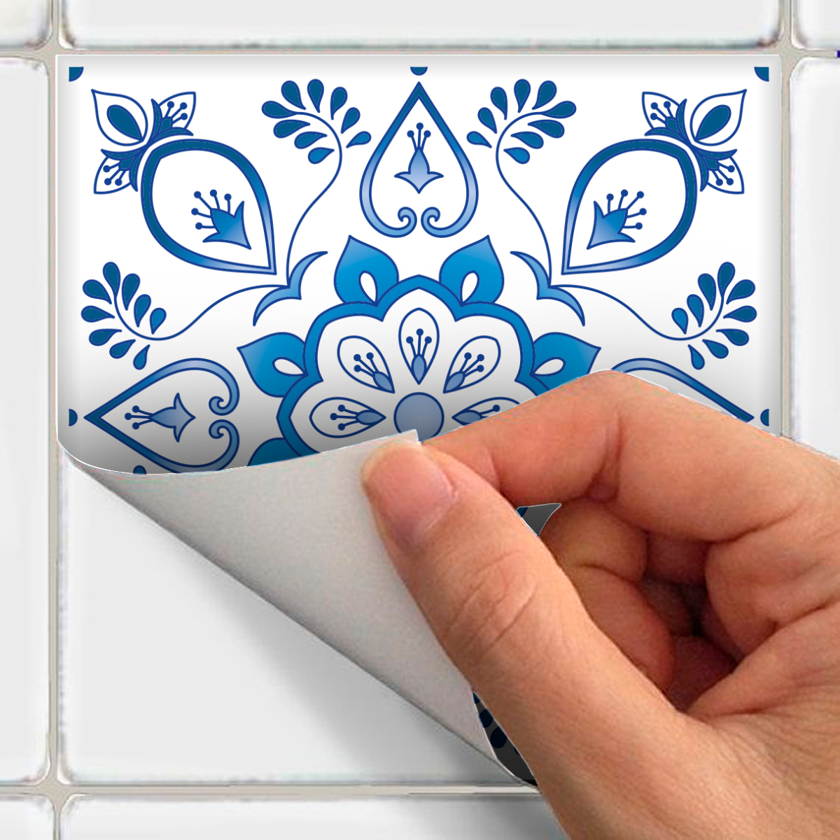 9 adesivo piastrelle delft Breda - Sticker adesivo - adesivi murali - 9stickers10x10cm - 5