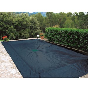WERKA PRO Filet De Protection Pour Piscine 100 G/m² – 4 X 7 M, Polyéthylène Anti-UV, œillets Aluminium – Idéal Contre Feuilles Et Débris