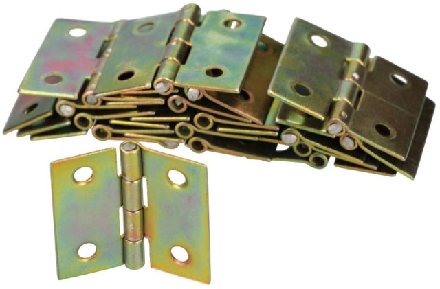 Charnière roulée meuble 30x30 mm zinguée 50 pcs - Charnière plate portes, armoires KOTARBAU