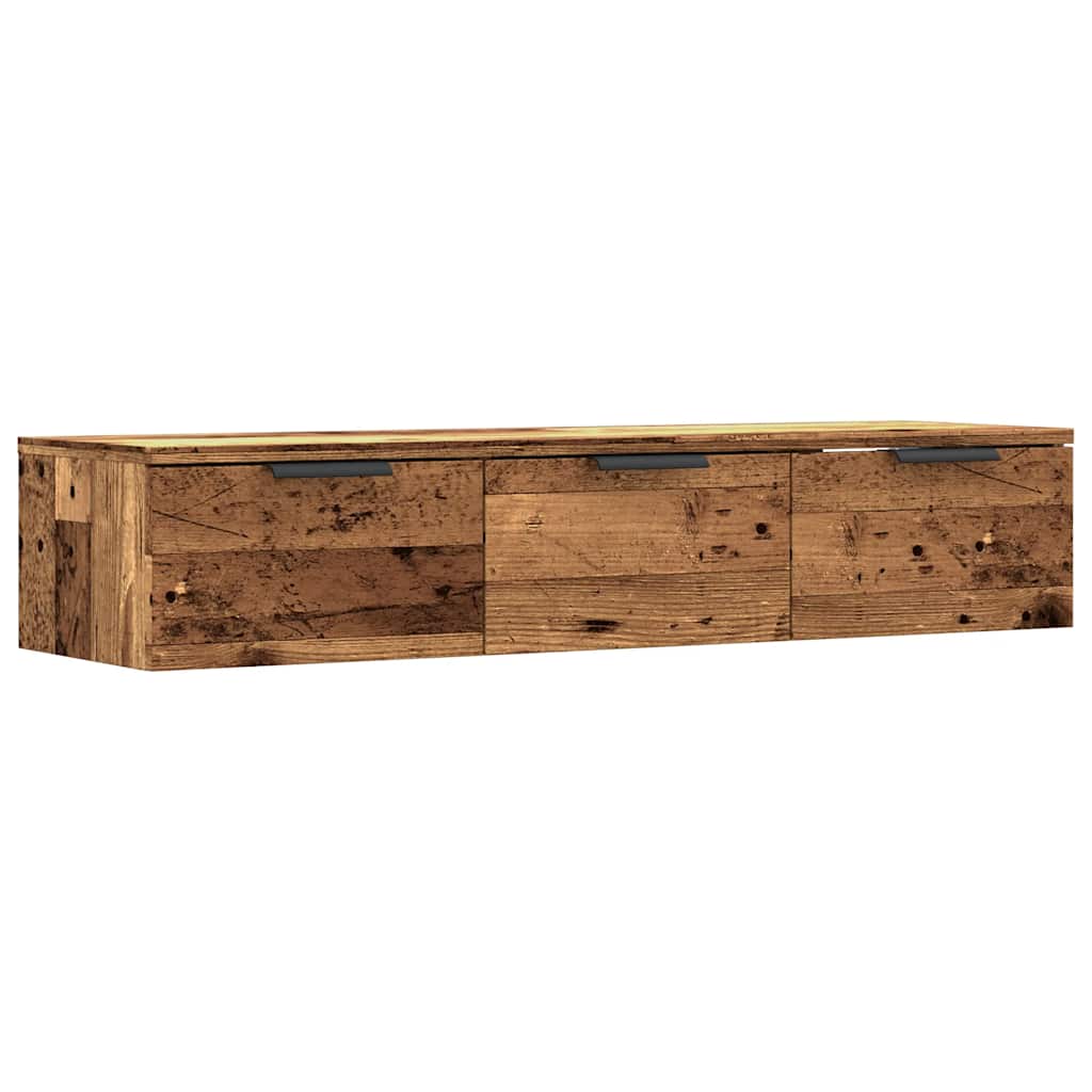 Armadietto A Muro VidaXL In Legno Ingegnerizzato E Vetro, 102x37x35 Cm, Con 3 Ripiani, Stile Moderno, Per Soggiorno E Ingresso – Facile Montaggio