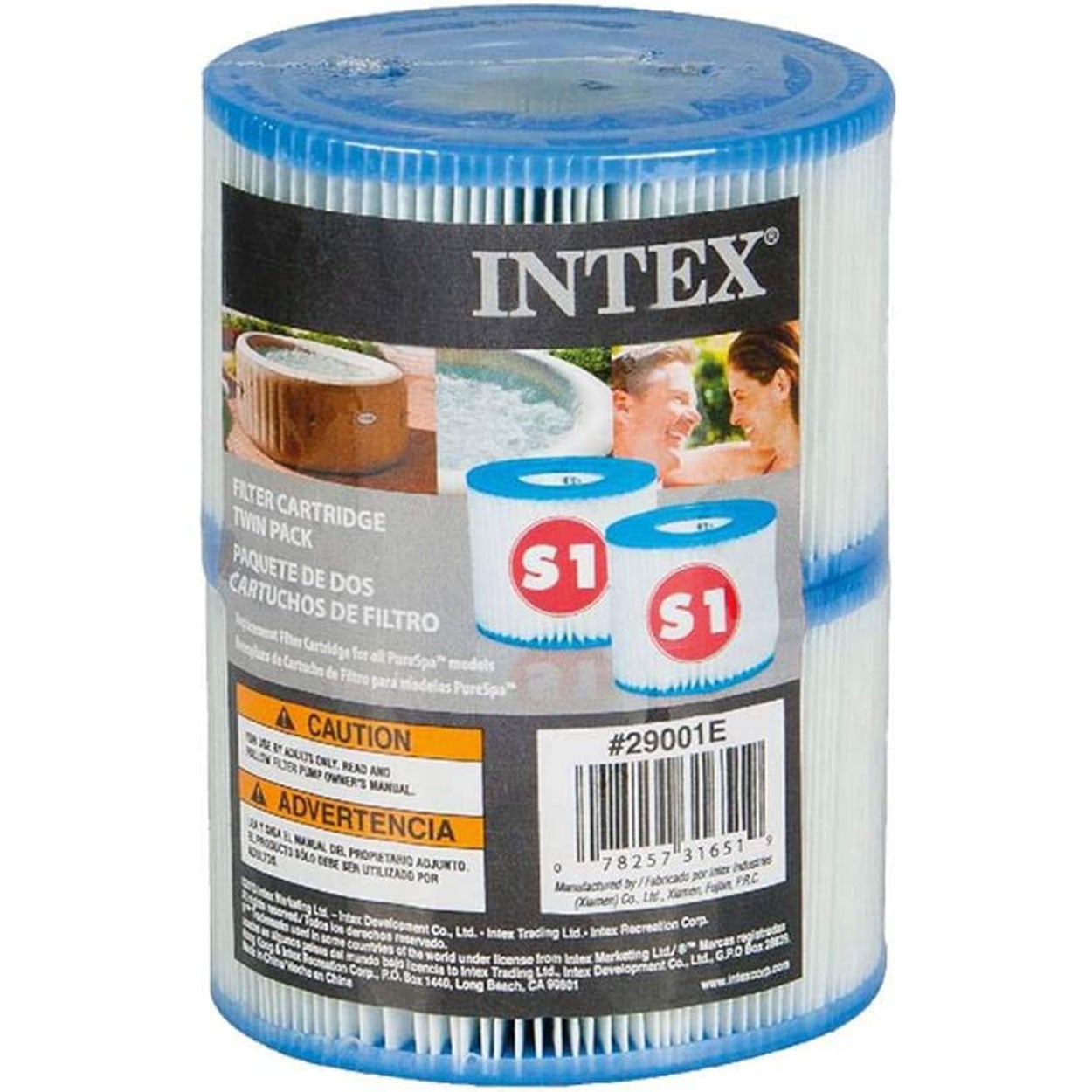Cartucho da bomba de filtro para acessórios de piscina Intex 29001 - 8
