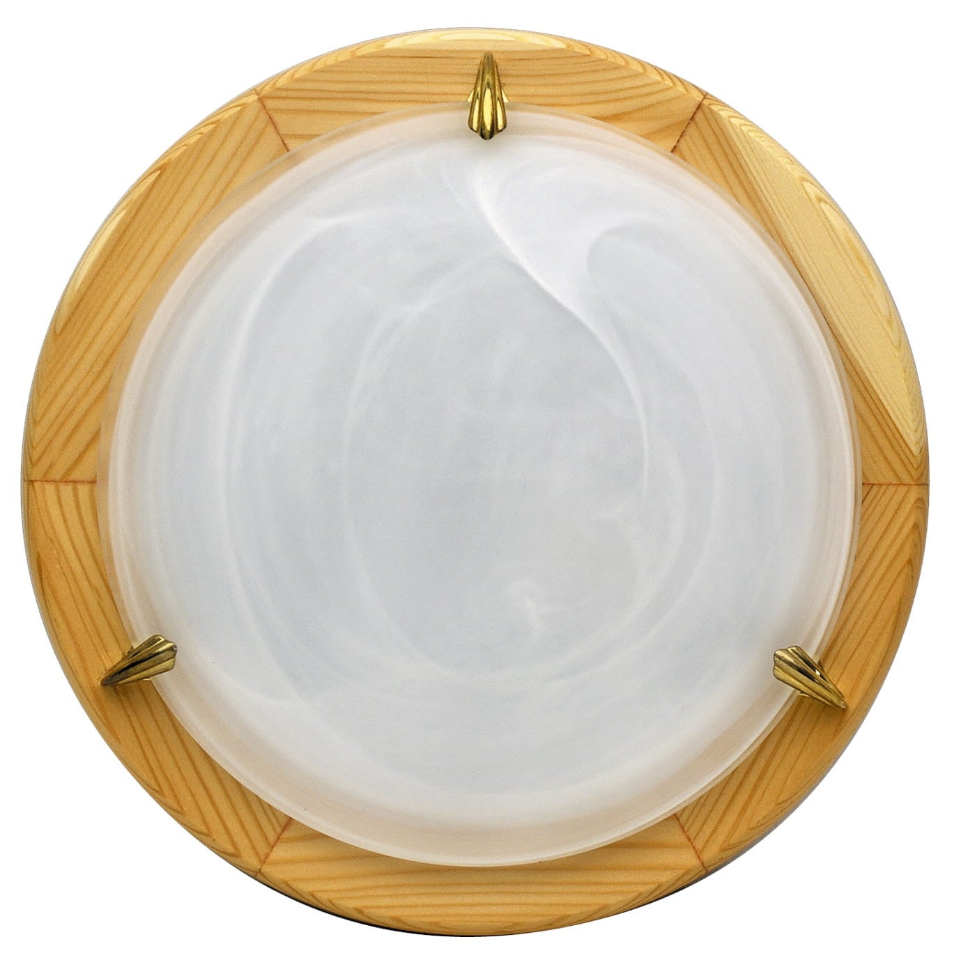 Plafon Alabaster okrągły biały 2xE27x20W wym: 10 x 40 cm IP20 metal Candellux