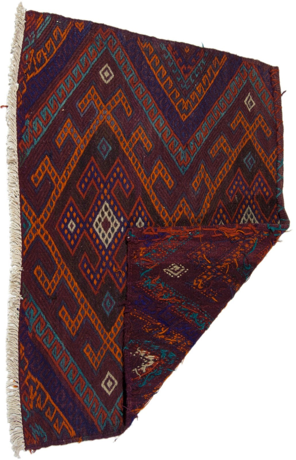 Oryginalny ręcznie robiony orientalny dywan, wymiary: 87x66 cm z certyfikatem autentyczności