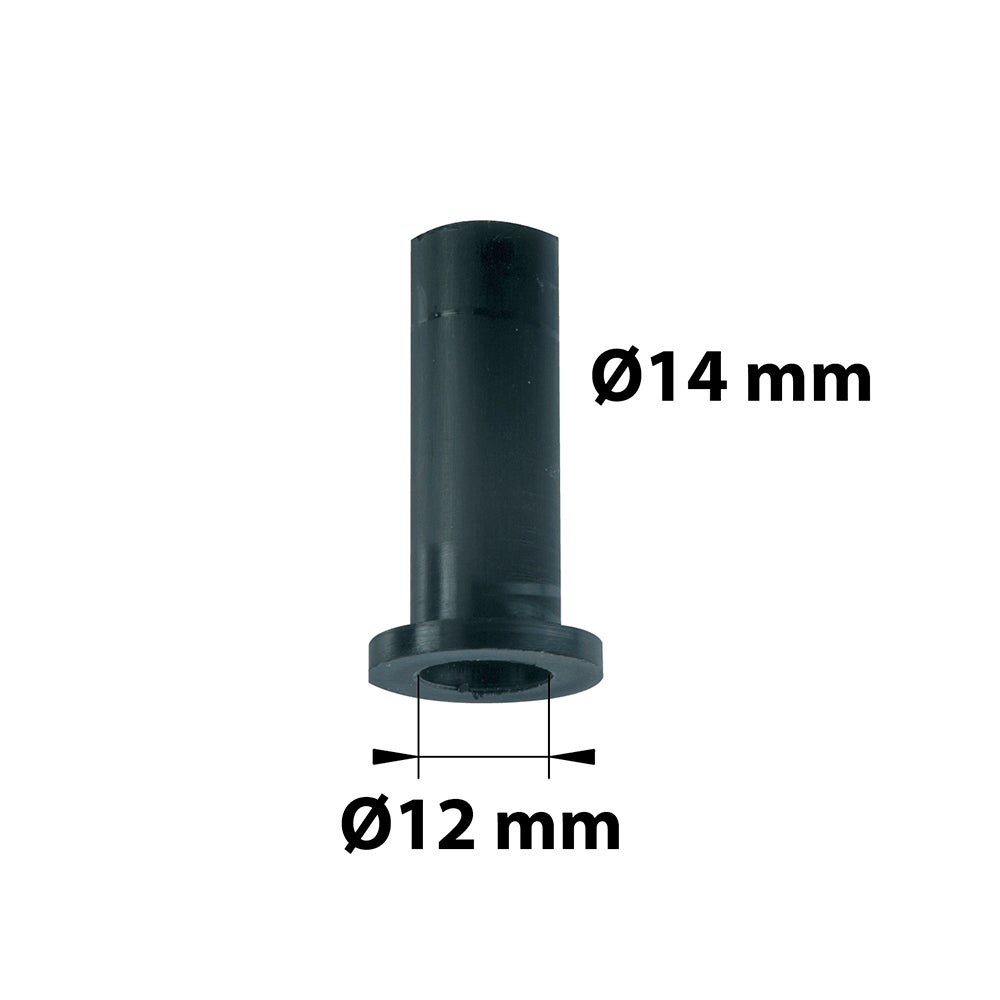 Lot de 2 convertisseurs de gond composite plastifié, H.45 x L.20 x P.20 mm - 2
