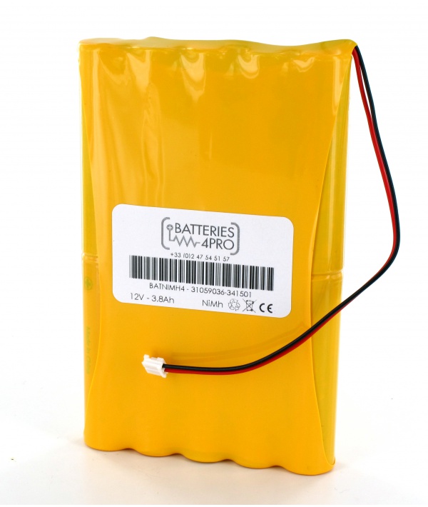 Batterie Centrale 4Ah 12V alarme Hager BATNIMH4 Leroy Merlin — free download