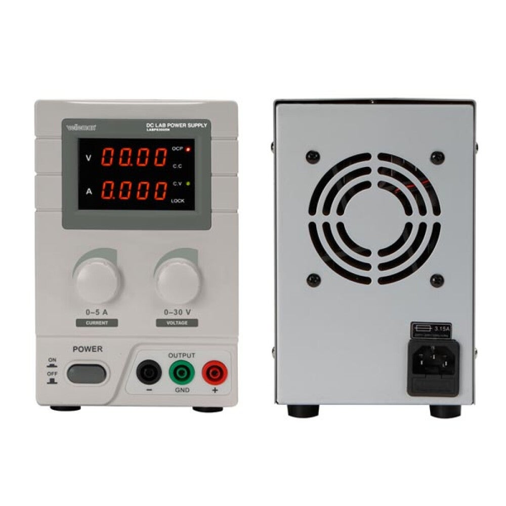 Velleman Alimentation De Laboratoire Réglable 0-15VCC / 0-3A - Double Affichage LCD