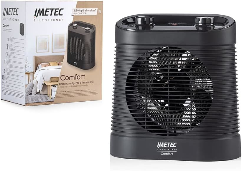 Imetec Silent Power Comfort Interior Negro 2100 W Ventilador eléctrico - 2