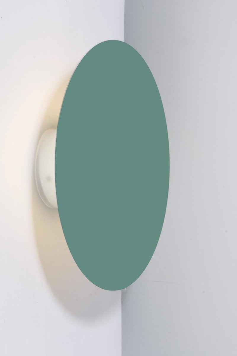 Kinkiet ścienny Holar zielono-biały LED 6W 4000K 260lm wym: 6,85 x 15 cm metal IP20 Candellux