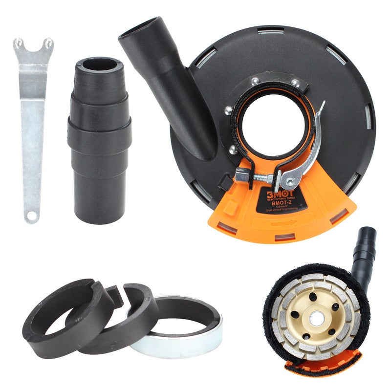 Meuleuse Ryobi 4 Brides De Serrage Pour Meuleuse D'angle Clé 125mm - Compatible DeWalt, Bosch, Etc. Clé Meuleuse 125mm