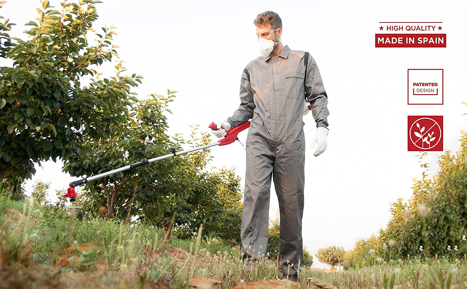 PULMIC Pulverizador Eléctrico Batería Litio Recargable Fenix 5L. Pilas o Batería 3000mAh. Maquina Plegable y Ligera. Hasta 8h de autonomía. - 8