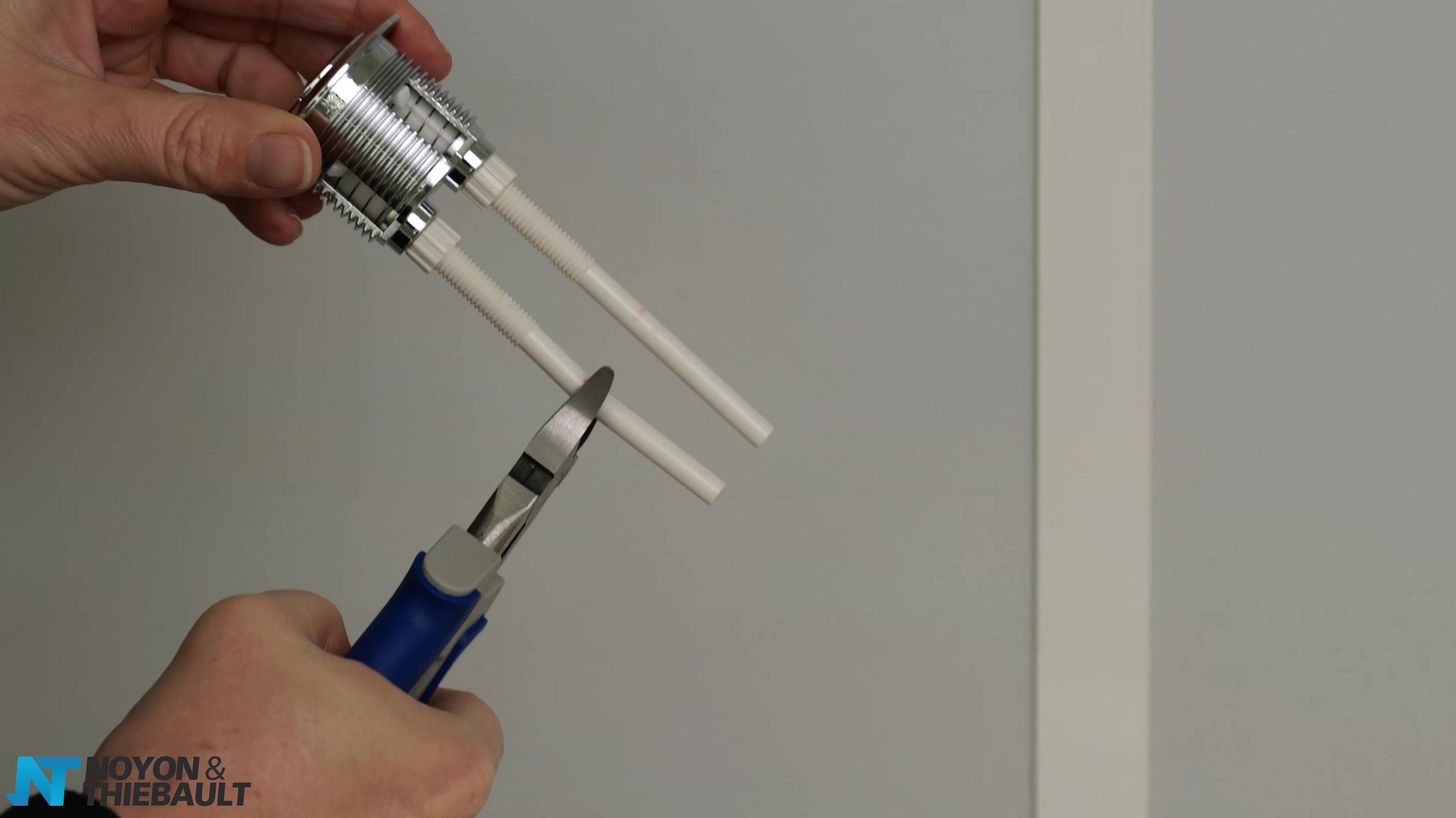 Ensemble Chasse d'Eau Robinet Flotteur + Mécanisme WC à Bouton Poussoir 3/6 Litres NOYON & THIEBAULT - 8