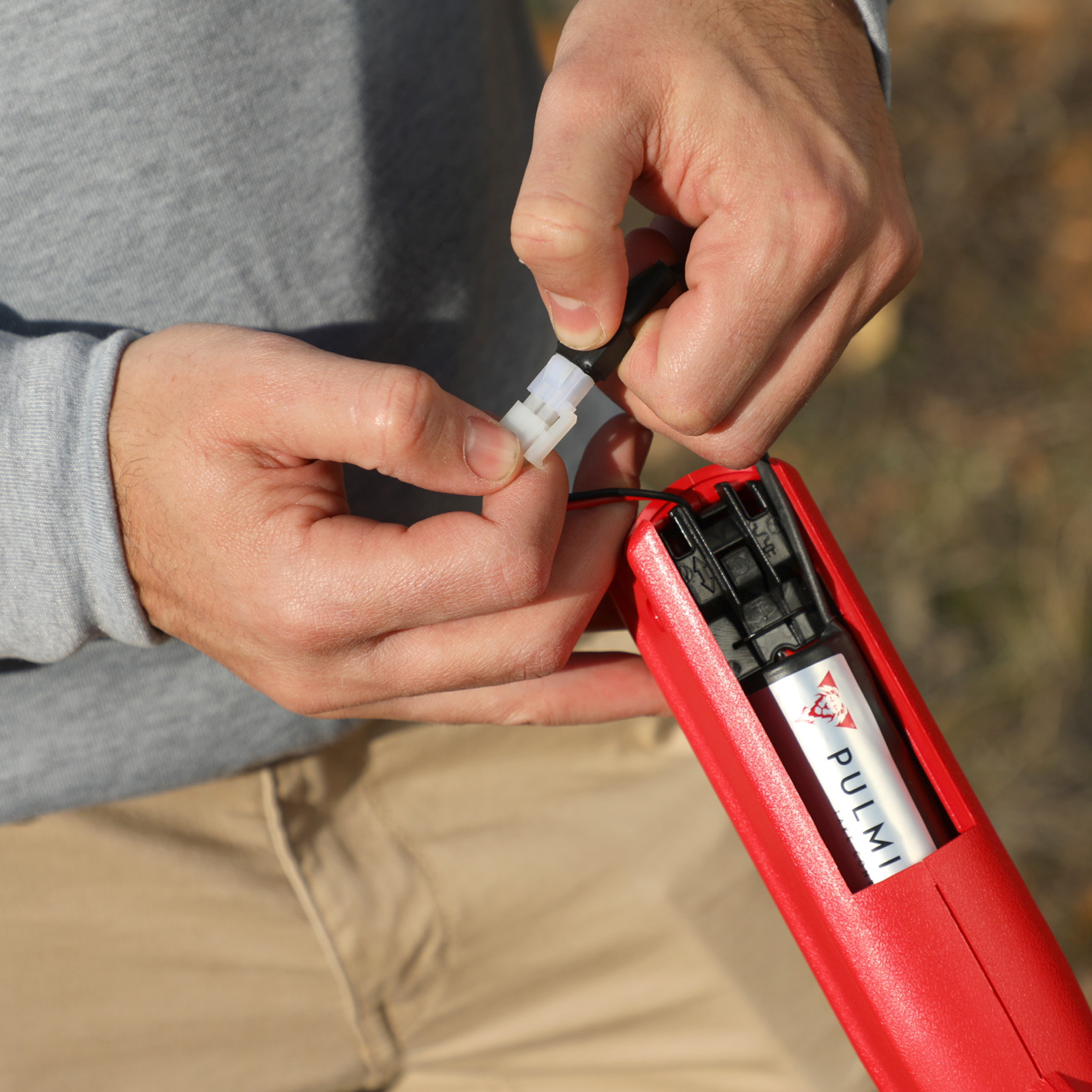 PULMIC Pulverizador Eléctrico Batería Litio Recargable Fenix 5L. Pilas o Batería 3000mAh. Maquina Plegable y Ligera. Hasta 8h de autonomía. - 5