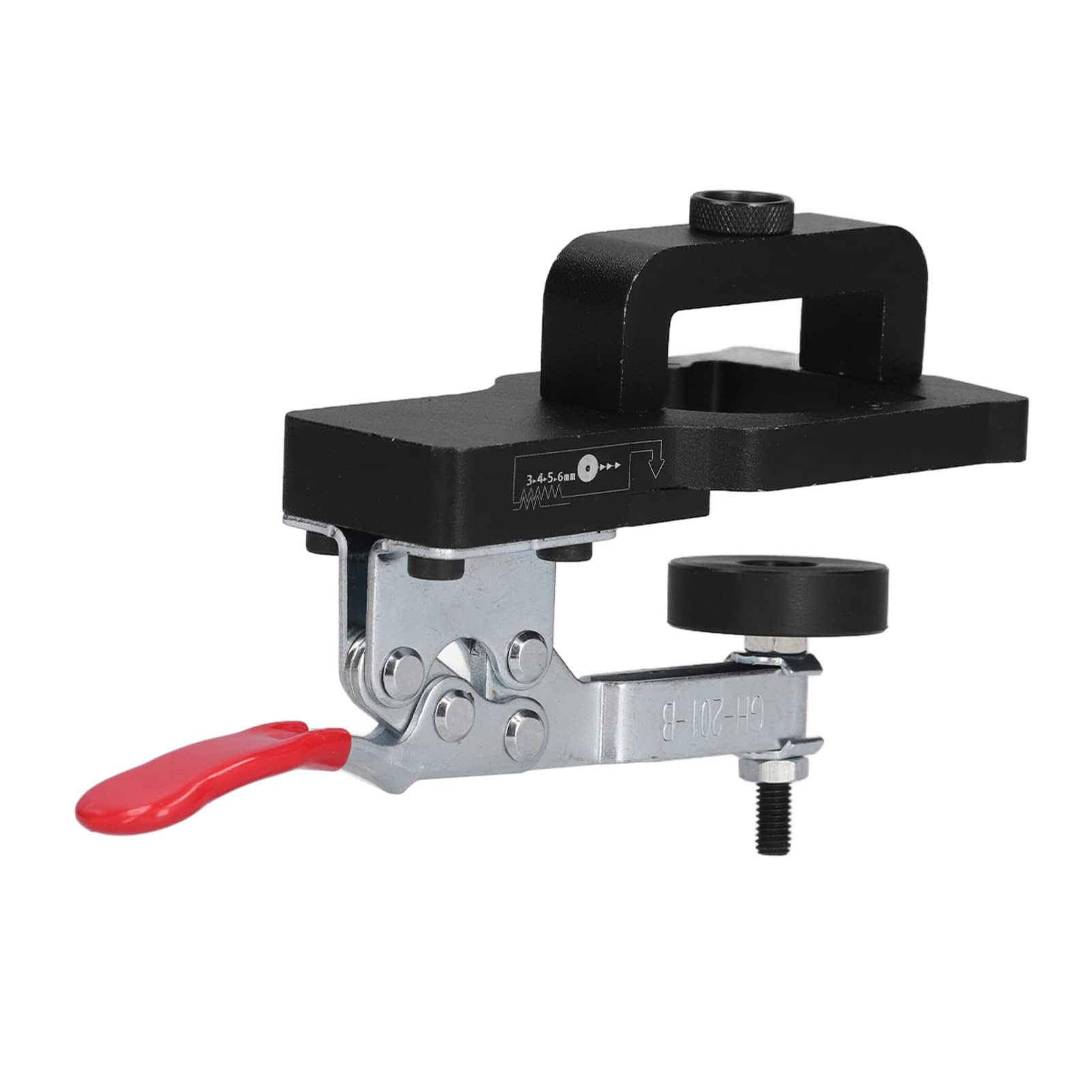 Jauge Perceuse Charnière 35 Mm Acier Inoxydable - Guide Précis Réglable Avec Foret - Pour Charnières Cachées Porte Armoire & Meuble