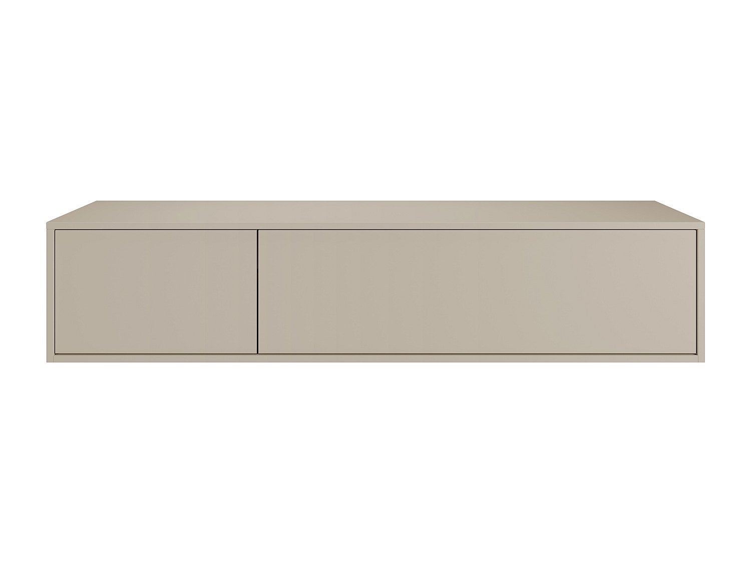 Meuble sous vasque suspendu - Coloris beige - L150 cm - ISAURE II - 2