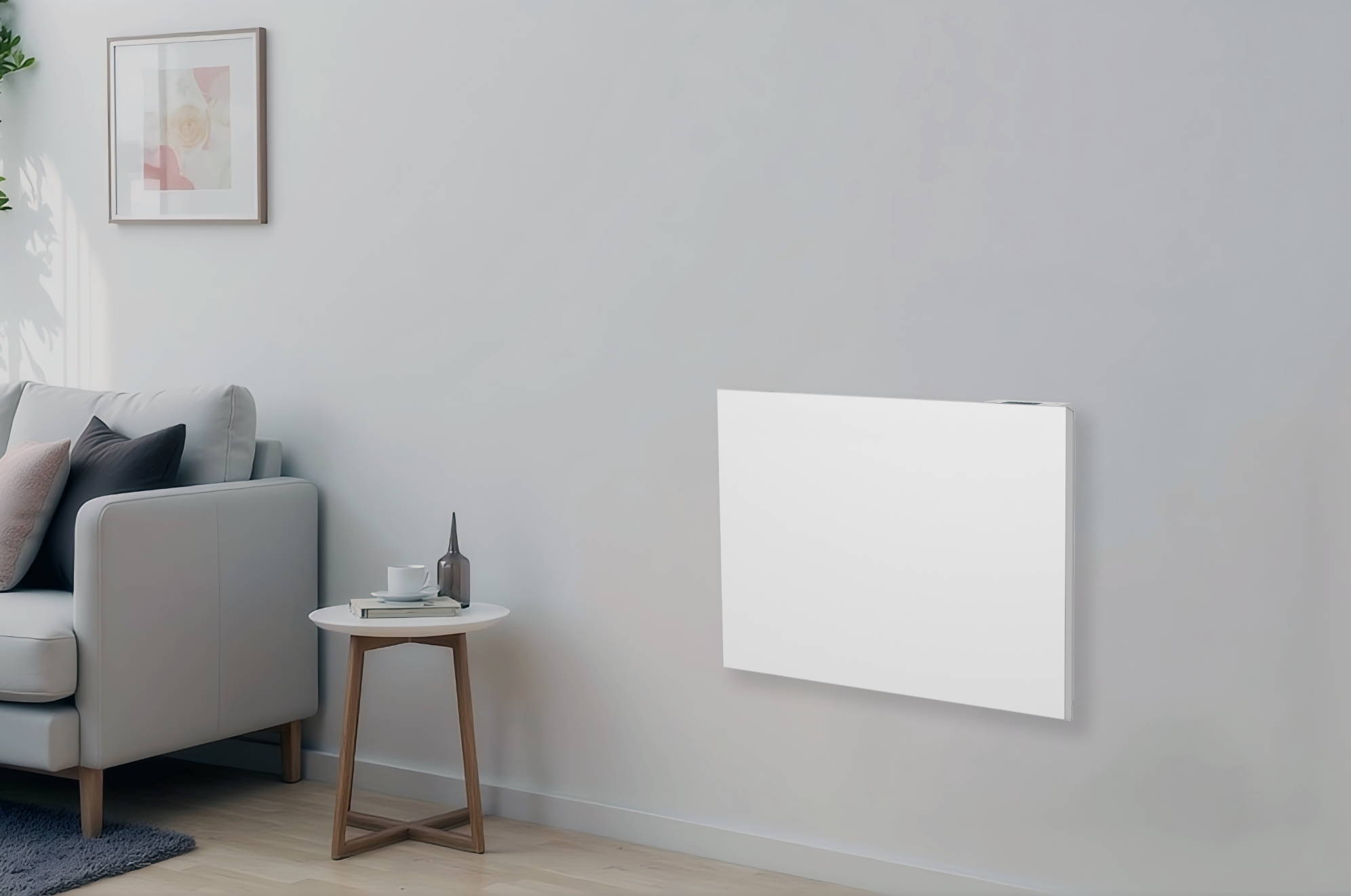 Radiateur électrique à inertie céramique POAS Blanc Céramique 1000W - 8