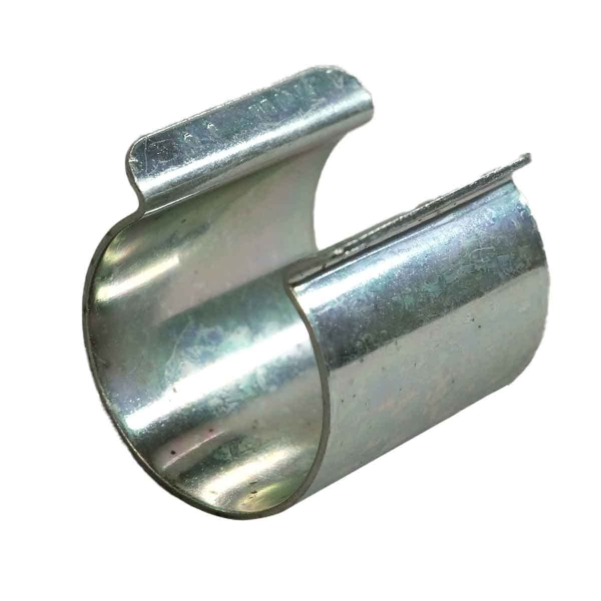 Lot de 20 clips pour bâche serre 25mm (diamètre) x 30mm - Haute Qualité TECPLAST 30CP - Clips de fixation métal revêtement Zinc - 6